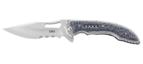 Складной нож CRKT Fossil™ BLACK WITH VEFF SERRATIONS™ фото 14