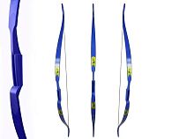  лук традиционный Rolan Snake 60" 22# (синий)