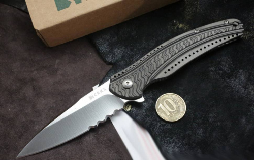 Складной нож CRKT Ripple Grey Combo фото 5