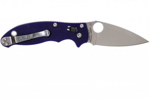 Складной нож Spyderco Manix 2 Blue 101GPDBL2 фото 19