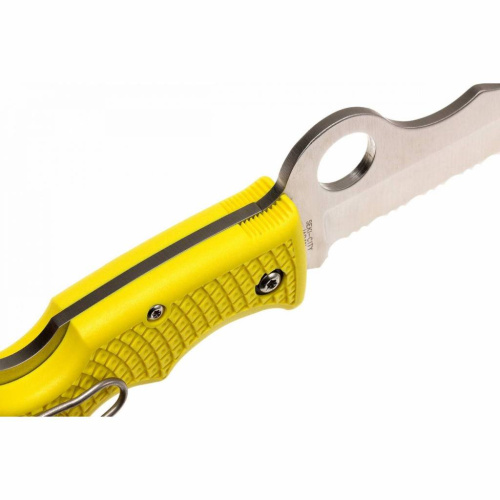 Складной нож Spyderco Rescue Assist™ Salt Yellow - 79PSYL фото 13