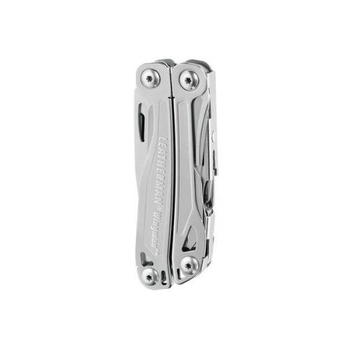 68 Leatherman МультитулWingman серебристый 14 функций с нейлоновым чехлом фото 2