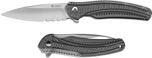 Складной нож CRKT Ripple Grey Combo фото 4